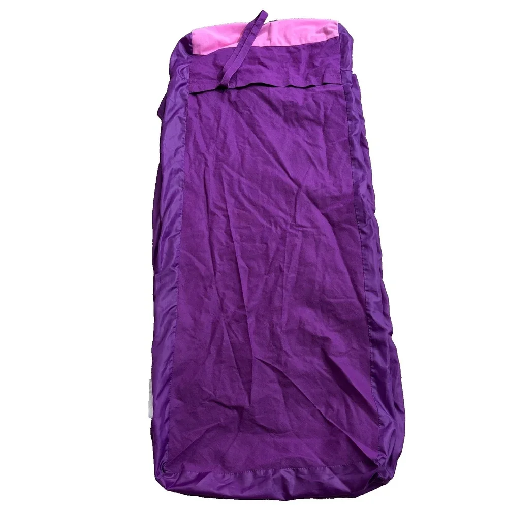 2007 Dora Kids Ready Bed Built In Air Mattress COVER‎ Compartment Sleeping Bag